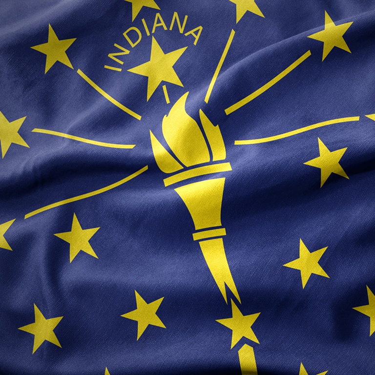 Indiana state flag